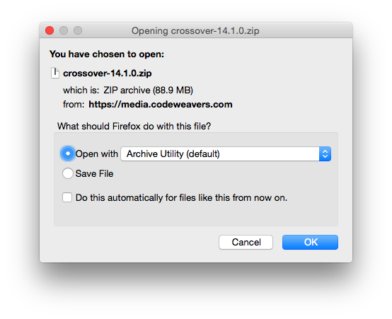 get crossover for mac free